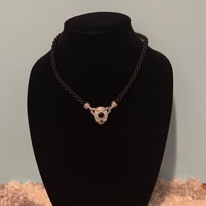 Judith Ripka corded necklace